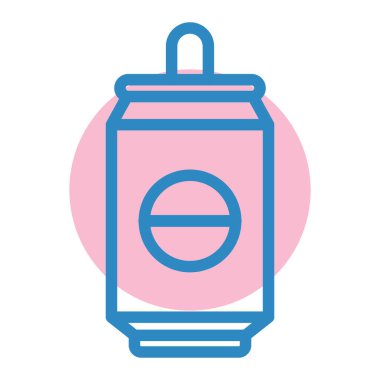 Şişe. Web simgesi basit illüstrasyon