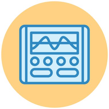 güç sistemi vektör simgesi modern tasarım