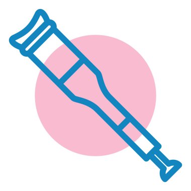 Şırınga. Web simgesi basit illüstrasyon