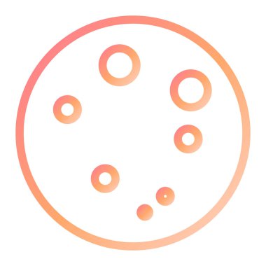 ay simge, basit vektör çizim