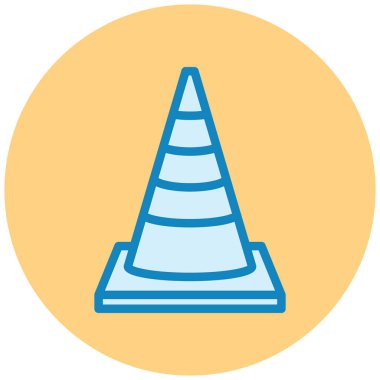 Koni. Web simgesi basit illüstrasyon