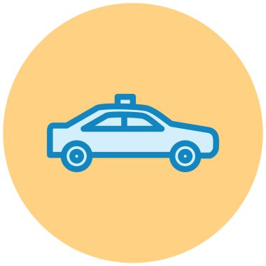 - Araba. Web simgesi basit illüstrasyon