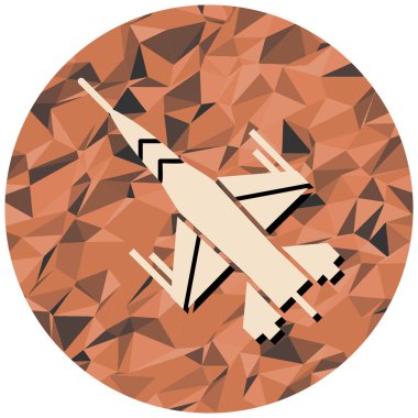 Bir düzlemin vektör illüstrasyonu 