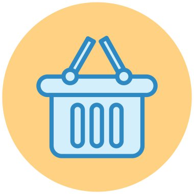 Alışveriş sepeti. Basit tasarım