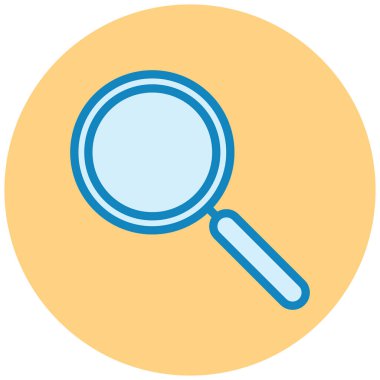 Ara. Web simgesi basit illüstrasyon