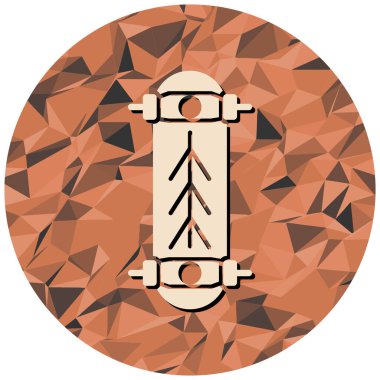 Modern b 'nin vektör illüstrasyonu eksik simgesi