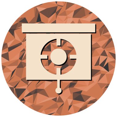 seo modern simgesinin vektör illüstrasyonu