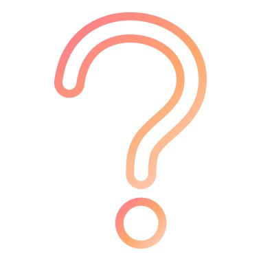 Soru işareti. Web simgesi