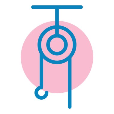 Bisiklet. Web simgesi basit illüstrasyon