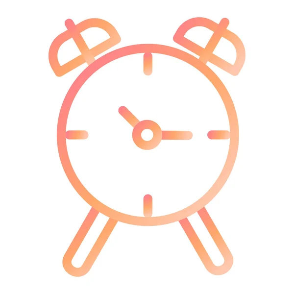 Alarm Klok Pictogram Vector Illustratie — Stockvector