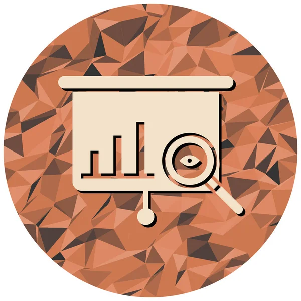 iş ve finans düz vektör simgesi