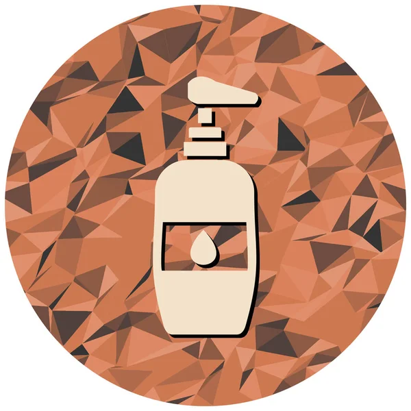 Perfume Bottle Icon Flat Illustration Cosmetic Liquid Vector Icons Web — Vetor de Stock