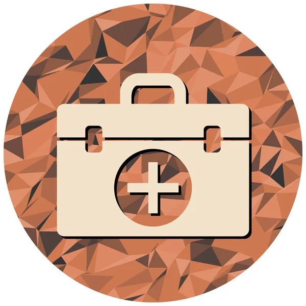 Modern hastane simgesinin vektör illüstrasyonu