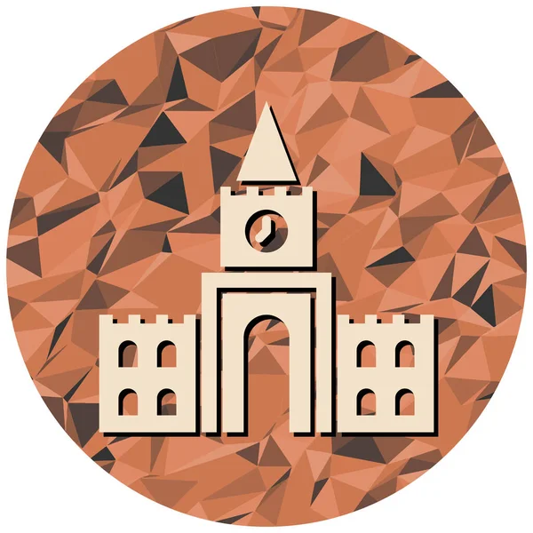 Bir binanın vektör illüstrasyonu