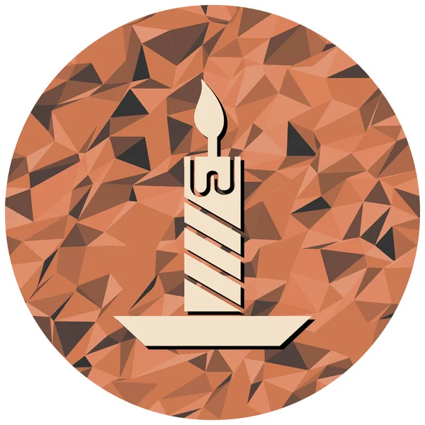 Mum. Web simgesi basit illüstrasyon