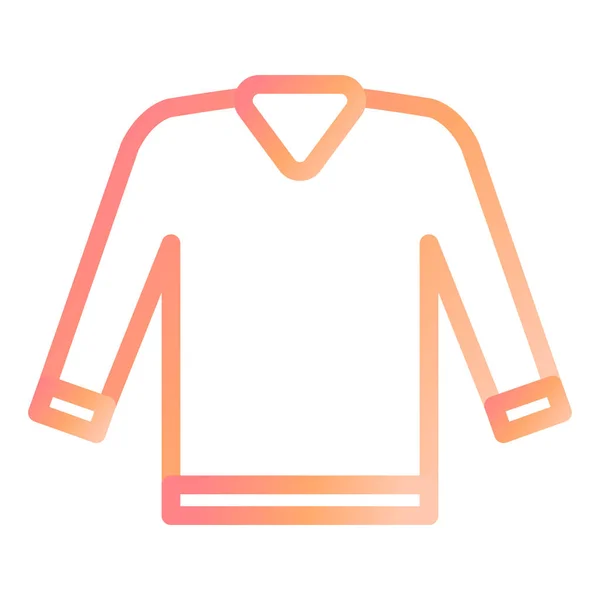 Pullover Web Icon Vektor Illustration — Stockvektor