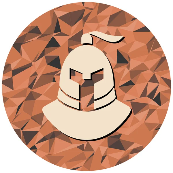 Modern simge işaretinin vektör illüstrasyonu.