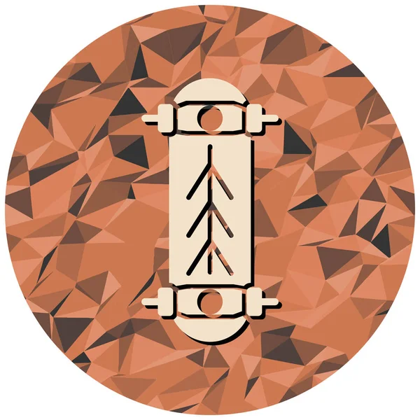 Modern b 'nin vektör illüstrasyonu eksik simgesi