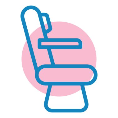 Havlu. Web simgesi basit illüstrasyon