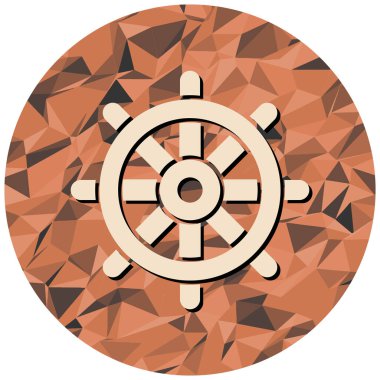 Bir geminin vektör çizimi