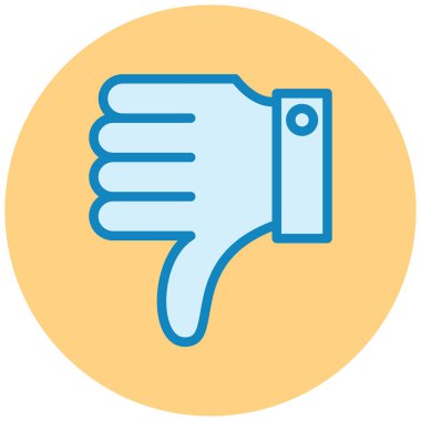 Başparmak yukarı. Web simgesi