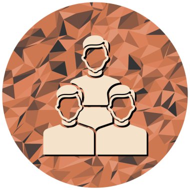 iş insanları ikon vektör illüstrasyon tasarımı