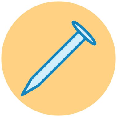 Tırnak simgesi, vektör illüstrasyonu basit tasarım