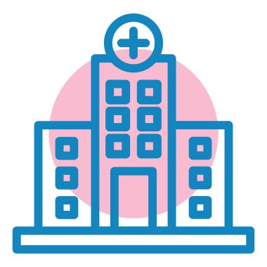 Hastane binası. Basit tasarım