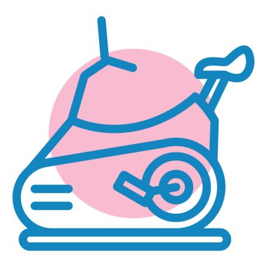 Spor bisikleti. Basit resimleme