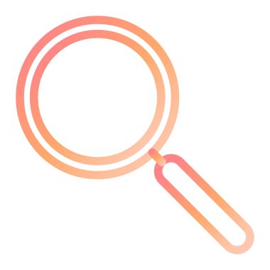 Arama simgesi vektör illüstrasyonu