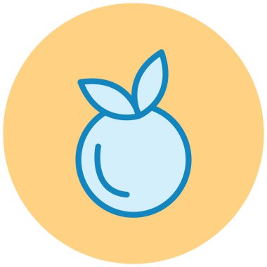 Meyve. Web simgesi basit illüstrasyon