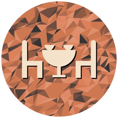 Şarap kadehi ikonu. vektör illüstrasyonu