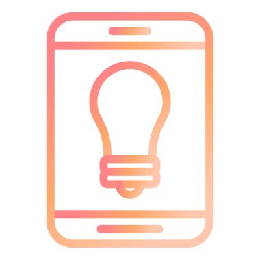 Bir fikrim var. Web simgesi basit illüstrasyon 