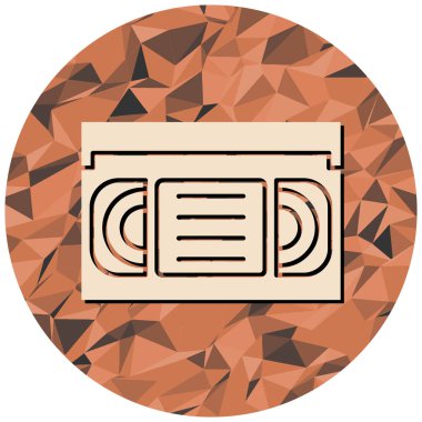 Basit vektör illüstrasyonu, web simgesi 