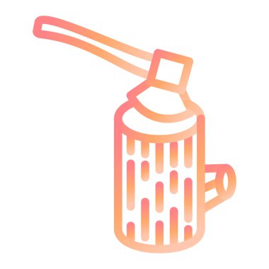 Ahşap kesme simgesi, vektör çizimi basit tasarım