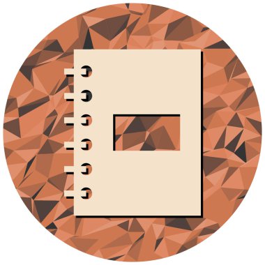 Kurşun kalemli bir defterin vektör illüstrasyonuName