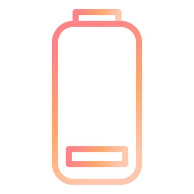 Pil. Web simgesi basit illüstrasyon