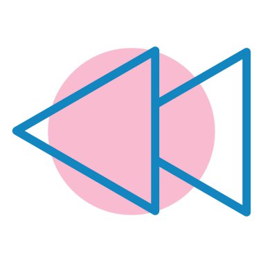 düğme web simgesi basit illüstrasyon