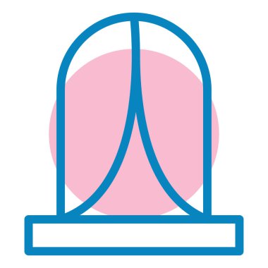 Modern b 'nin vektör illüstrasyonu eksik simgesi