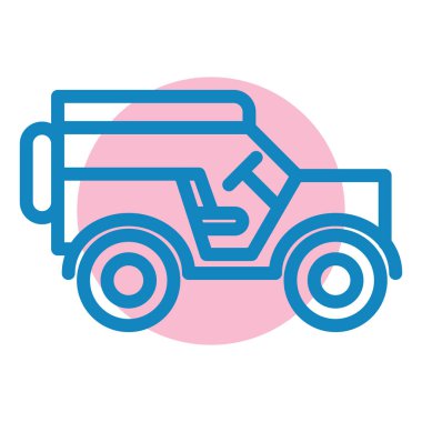 Kamyon. Web simgesi basit illüstrasyon