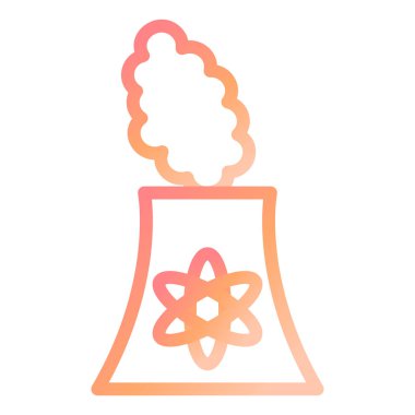 Nükleer Enerji. Basit illüstrasyon