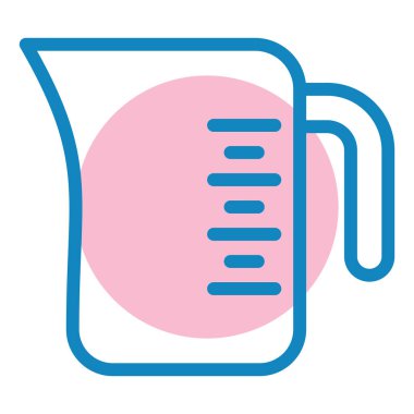 Su. Web simgesi vektör illüstrasyonu