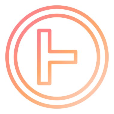 Sol yön ok ikonu vektör illüstrasyon tasarımı