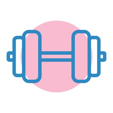 dambıl simgesi vektör illüstrasyonu