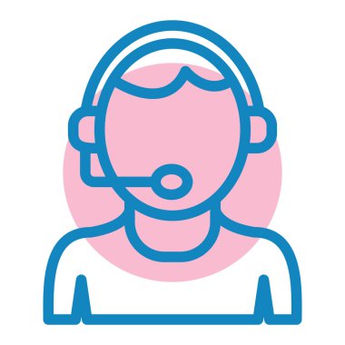 Çağrı merkezi. Web simgesi