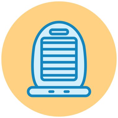 Bir kitap simgesinin vektör illüstrasyonu