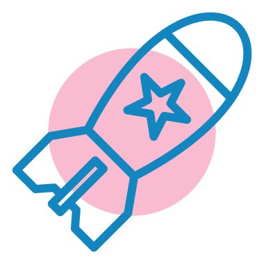 Yıldız. Web simgesi basit illüstrasyon