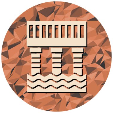 şirin çizgi film simgesinin vektör illüstrasyonu