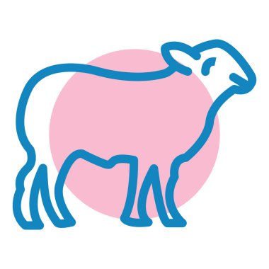 Vektör illüstrasyonu, simge ögesi arkaplanı