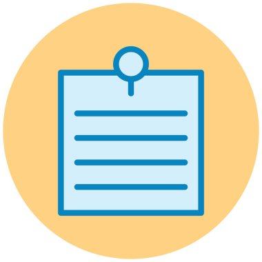 Pano. Web simgesi basit illüstrasyon